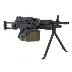 Страйкбольный автомат SA-F249 PARA FLEX™ GATE X-ASR™ Machine Gun Black [SPECNA ARMS]